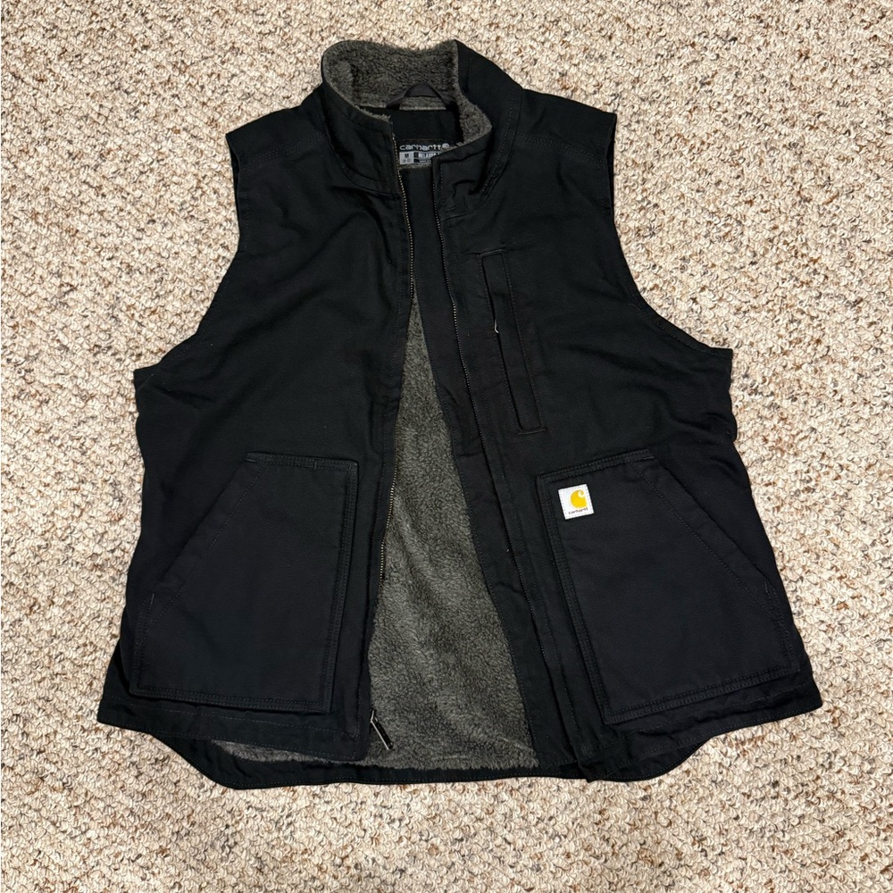 Women’s Carhartt Washed Duck Mock Neck Vest